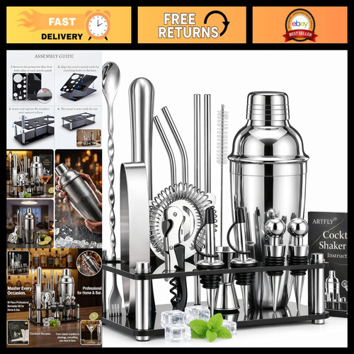 Piece cocktail shaker - cocktail,