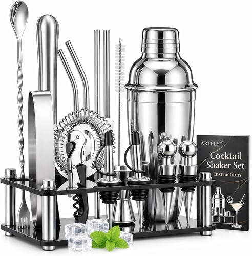 Cocktail shaker set piece - cocktail, 18-piece