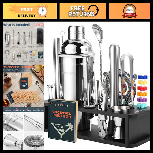 Piece cocktail shaker set - cocktail,