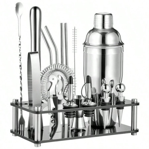 Piece cocktail shaker set - 18,