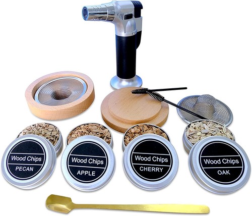 Cocktail smoker kit with torch - cocktail,