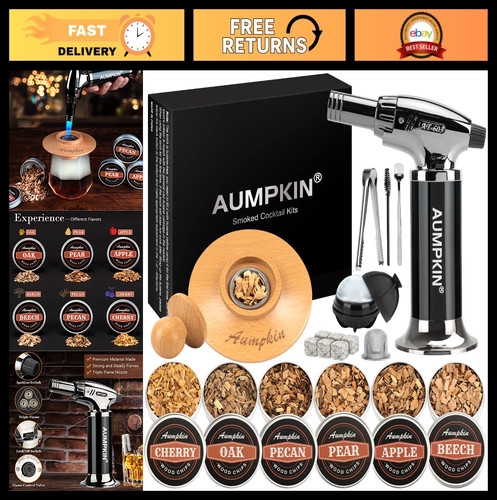 Cocktail smoker kit with - kit,
