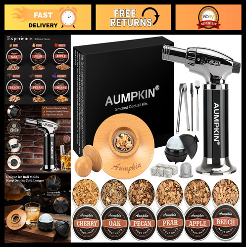 Cocktail smoker kit with - smoker,