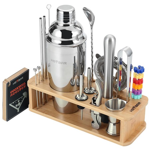 Piece cocktail shaker - 22-piece,